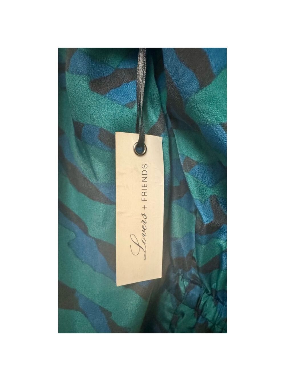 Lovers + Friends Abstract Print Long Sleeve Romper (XS) - Picture 12 of 13
